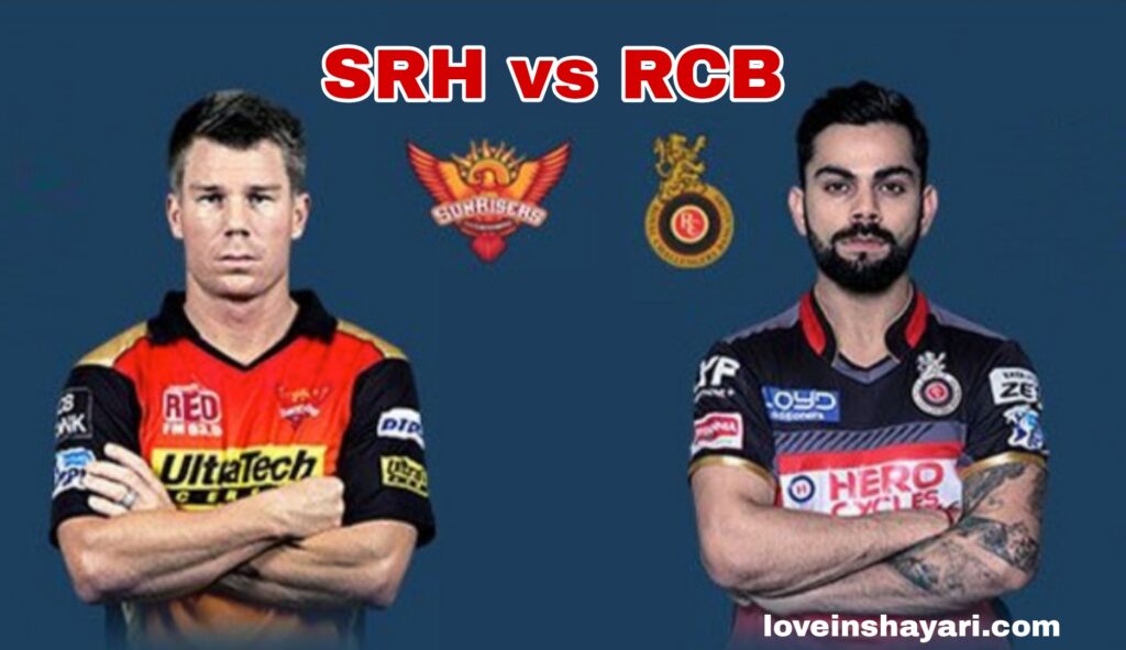 SRH vs RCB status whatsapp status