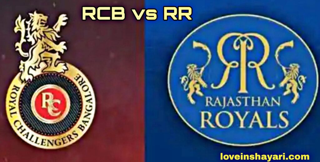 RCB vs RR status whatsapp status